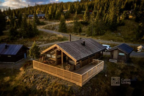 Modern sports cabin on Sjusjøen with sauna and waxing room